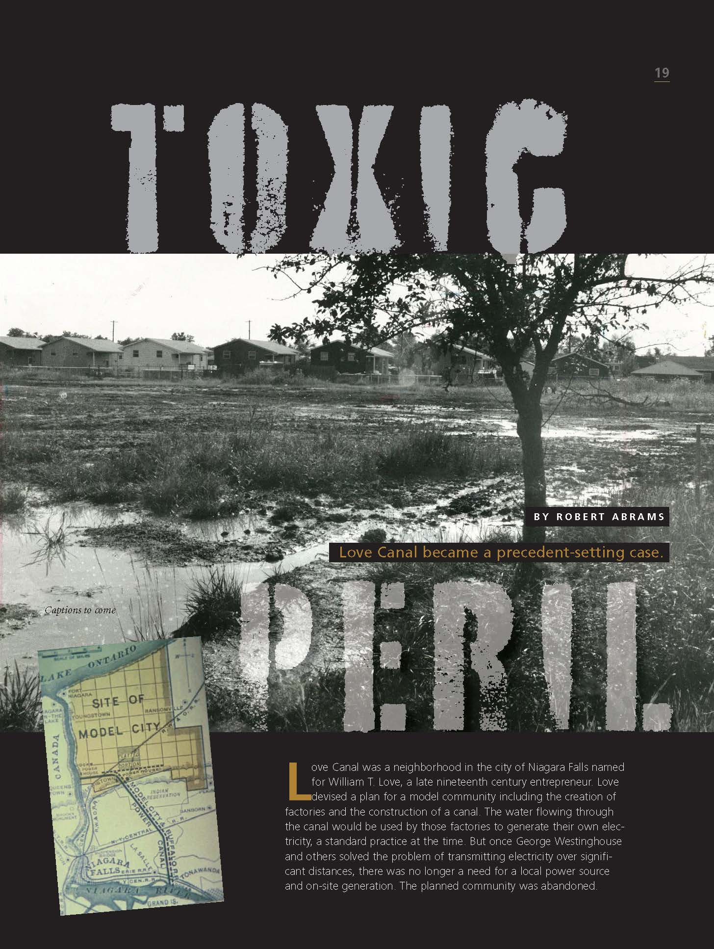 Toxic Peril Love Canal Article