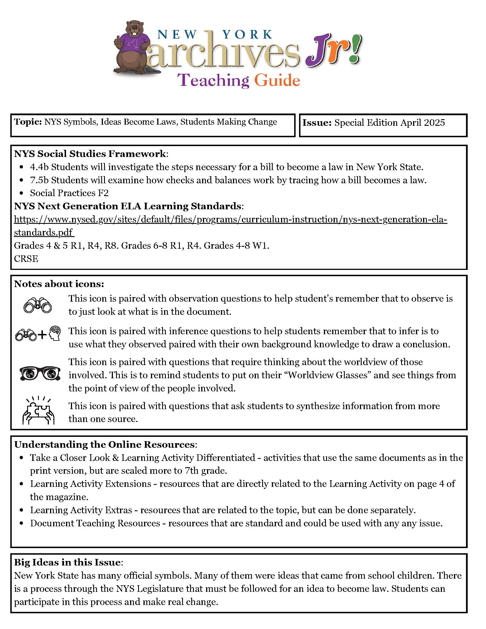 Teaching Guide