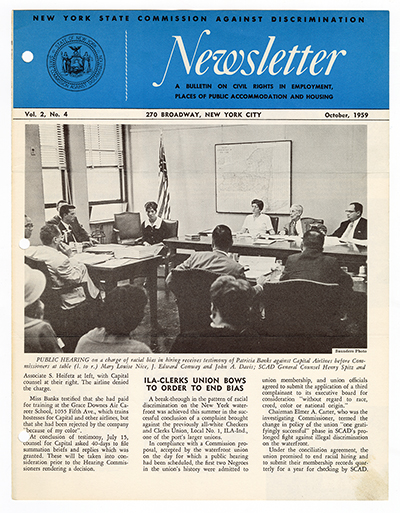 SCAD Newsletter from October 1959