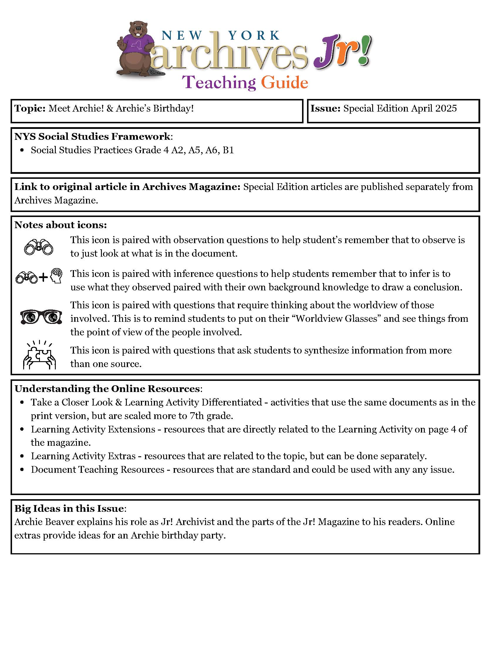 Teaching Guide