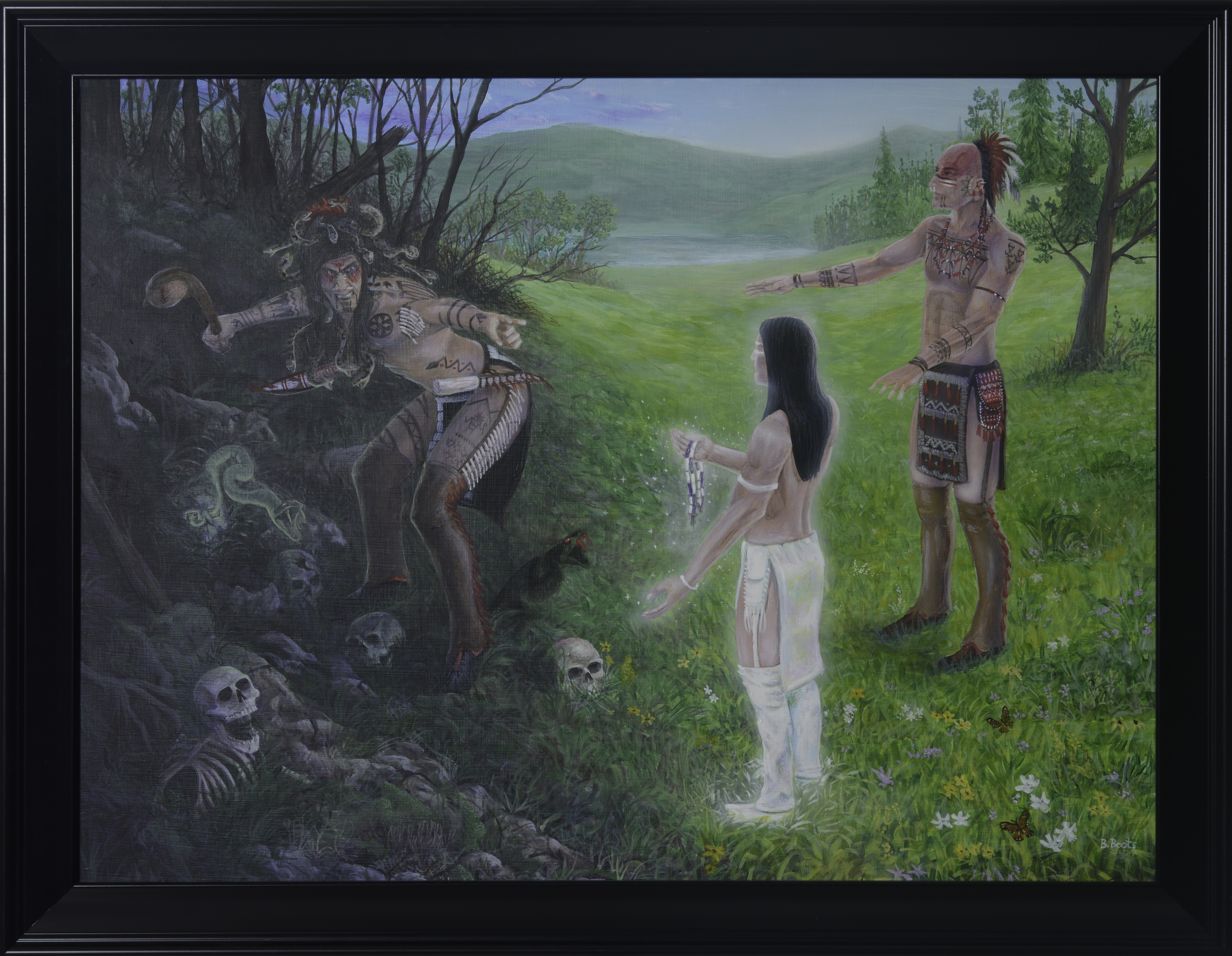 "The Creation of the Iroquois Confederacy" by Bruce Boots Great Law of Peace