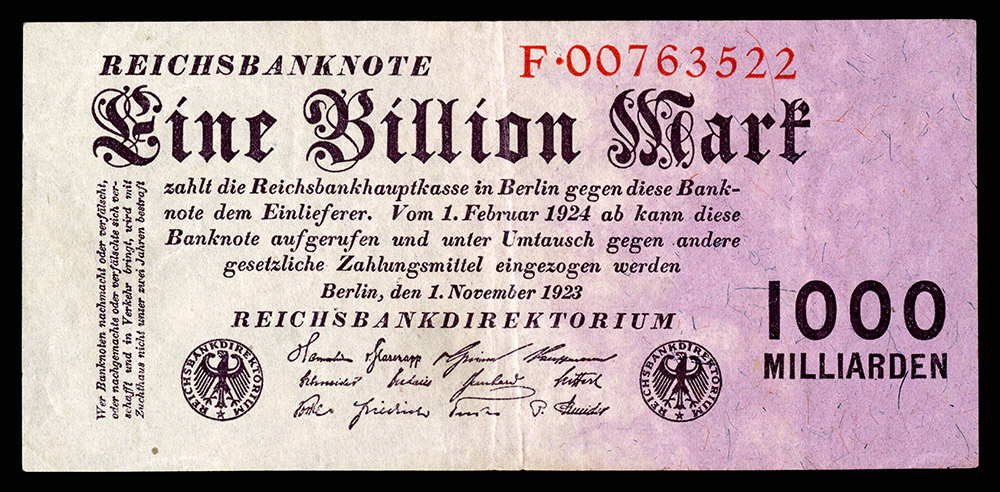 Billion Mark Note