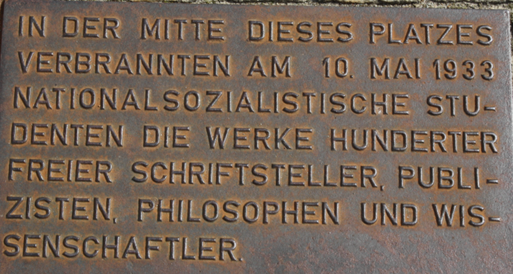 Book Burning Memorial