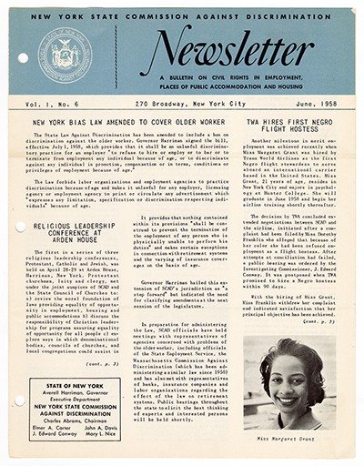 SCAD Newsletter from June 1958