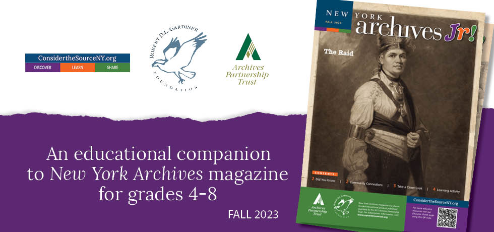 Fall 2023 New York Archives Jr! Fall 2023 New York Archives Jr!