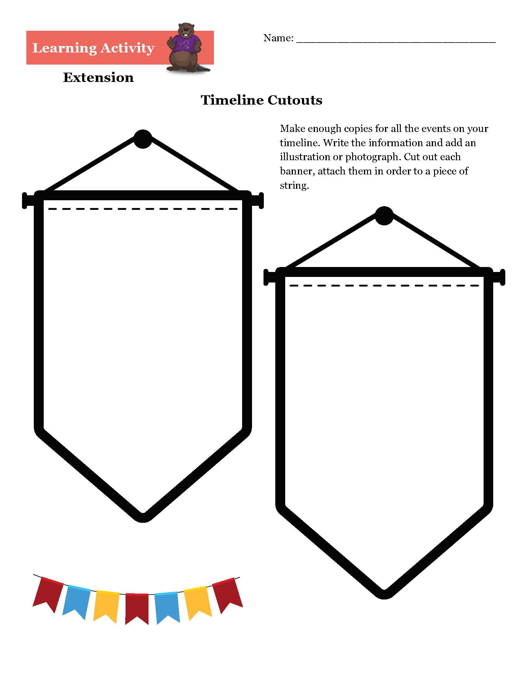Timeline Cutouts