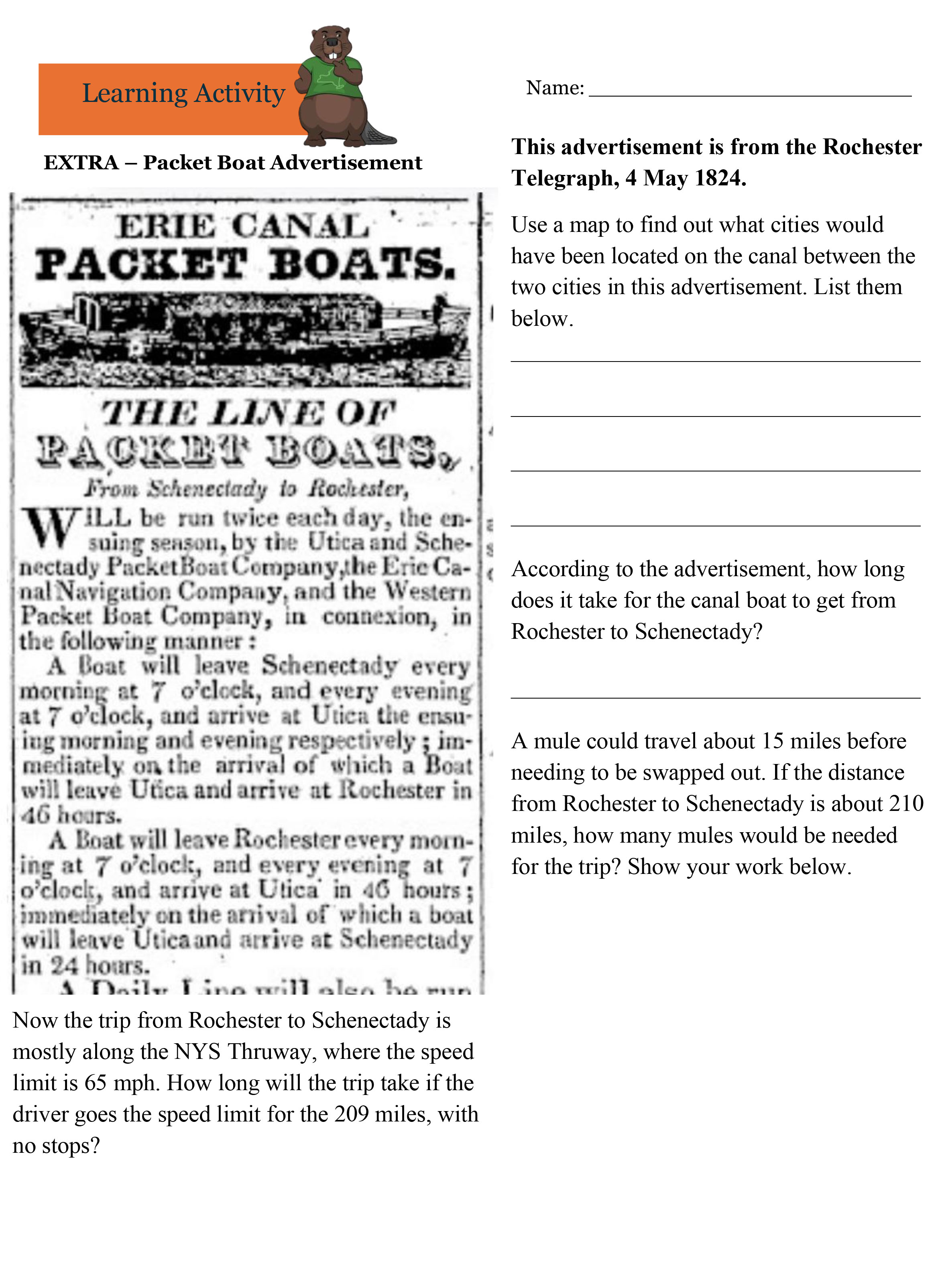 Advertisement Activity