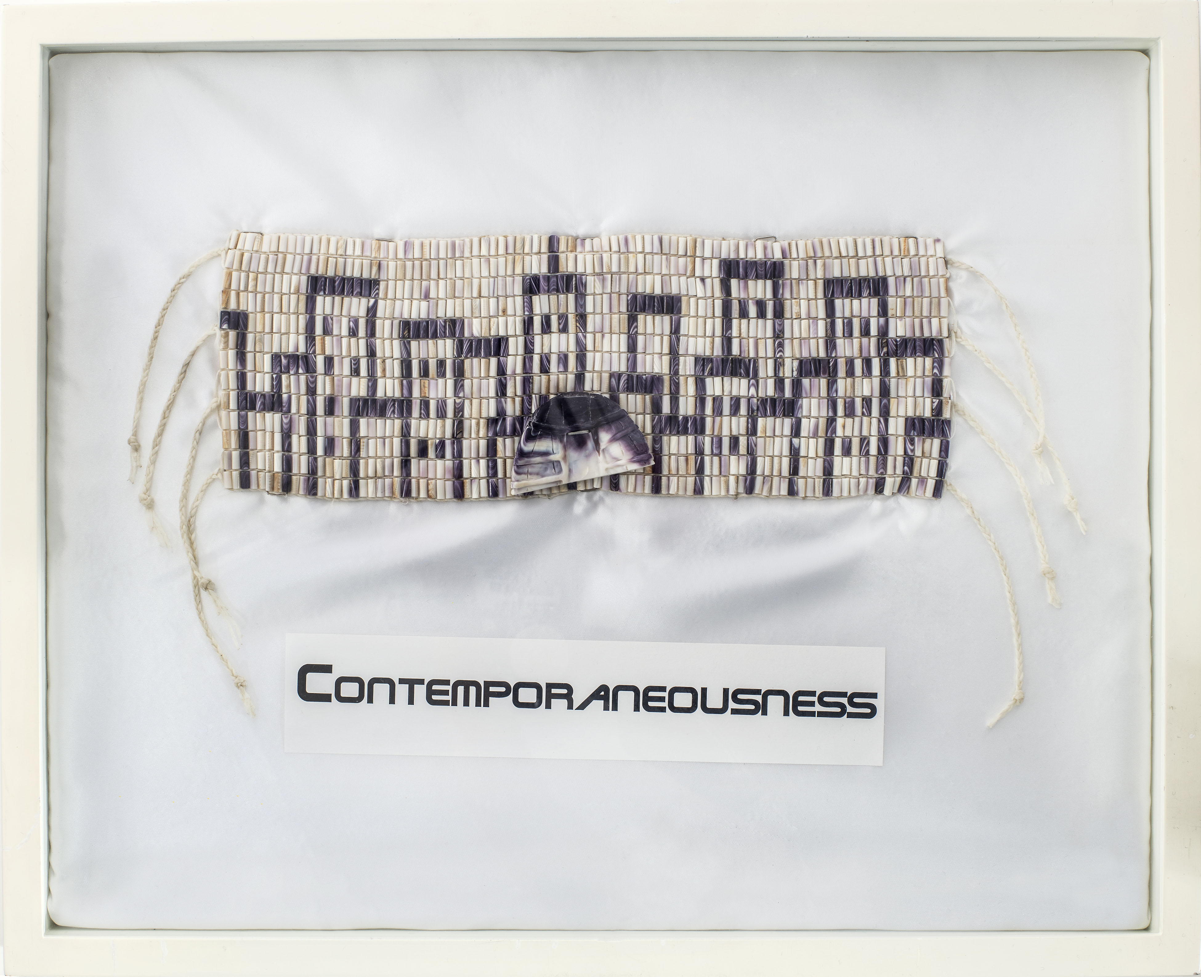 "Contemporaneousness Belt" or "Two Worlds Living or Existing During the Same Period of Time" by Lydia Wallace Chavez "Contemporaneousness Belt" or "Two Worlds Living or Existing During the Same Period of Time"