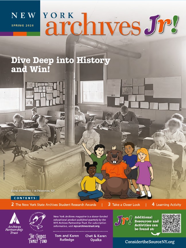 Spring 2026 New York Archives Junior Dig Deep into History and Win