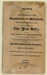 Jew Bill Cover Page
