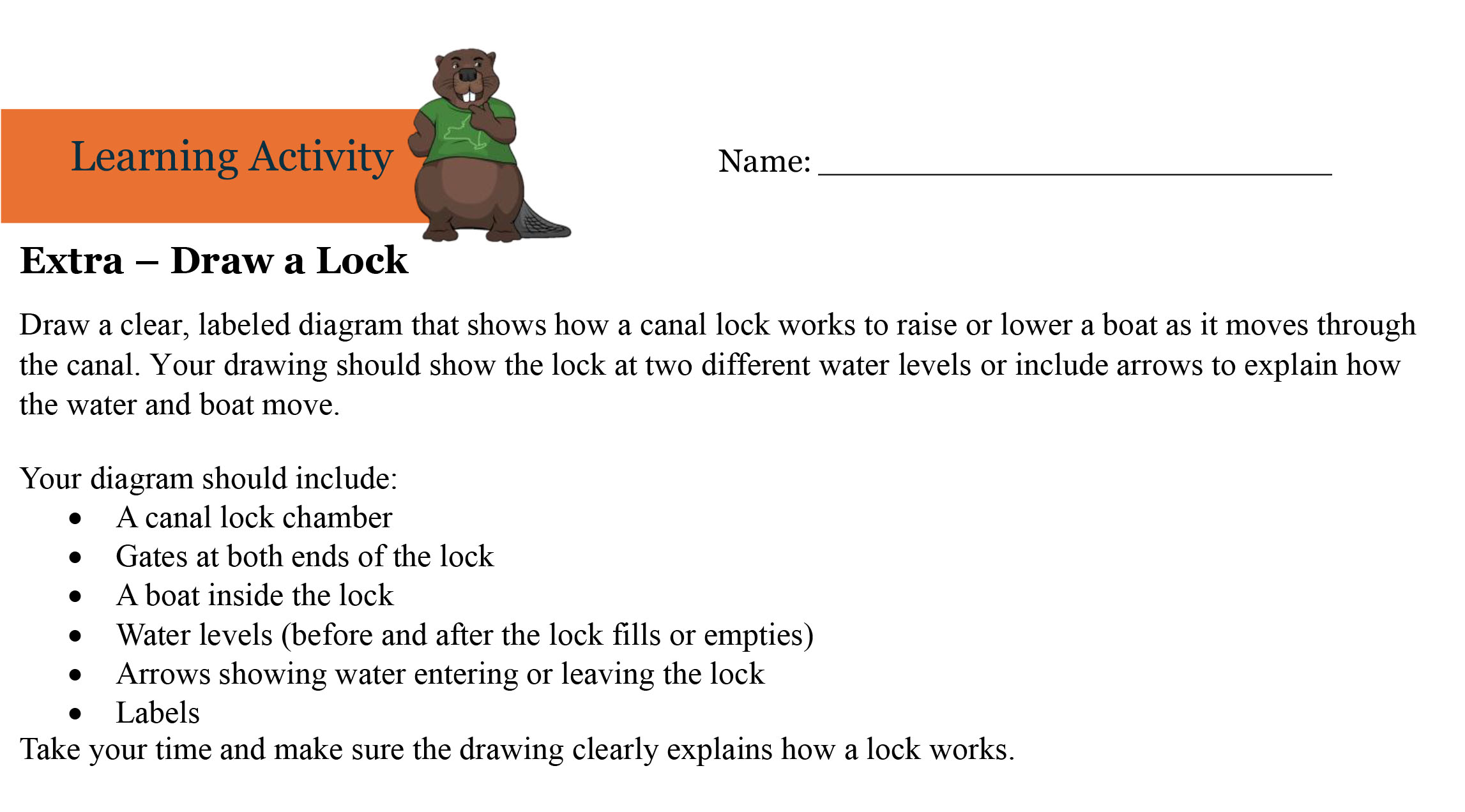 Draw a Lock Activity