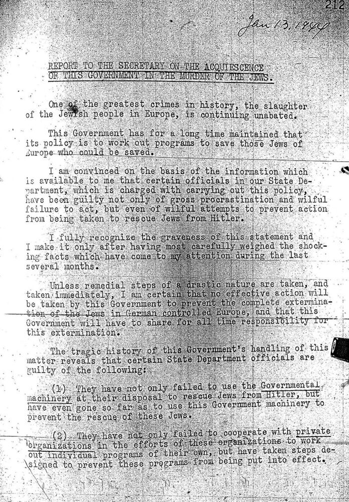 Report on Acquiescence