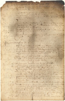 Dutch Colonial Minutes from 1641
