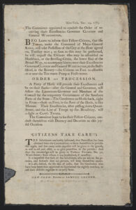 George Washington Receives Triumphal Welcome